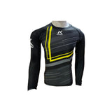 KING Blade Long Sleeve Rashguard – Black/Neon