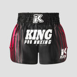 King Pro Boxing Bloodline 1 Muay Thai Shorts – Black/Red