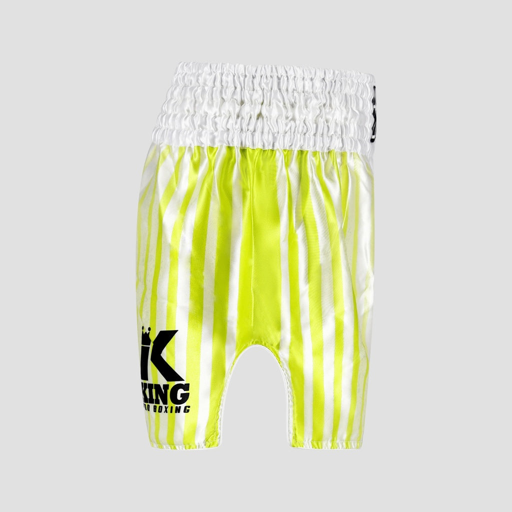 King Pro Boxing Bloodline 2 Shorts – Weiß/Neon