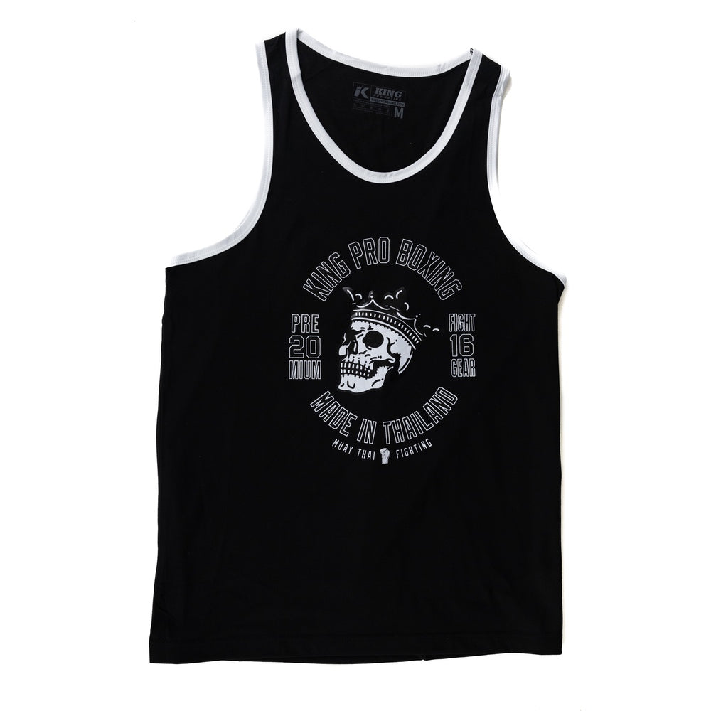 King Skull 1 Tank Top – Black