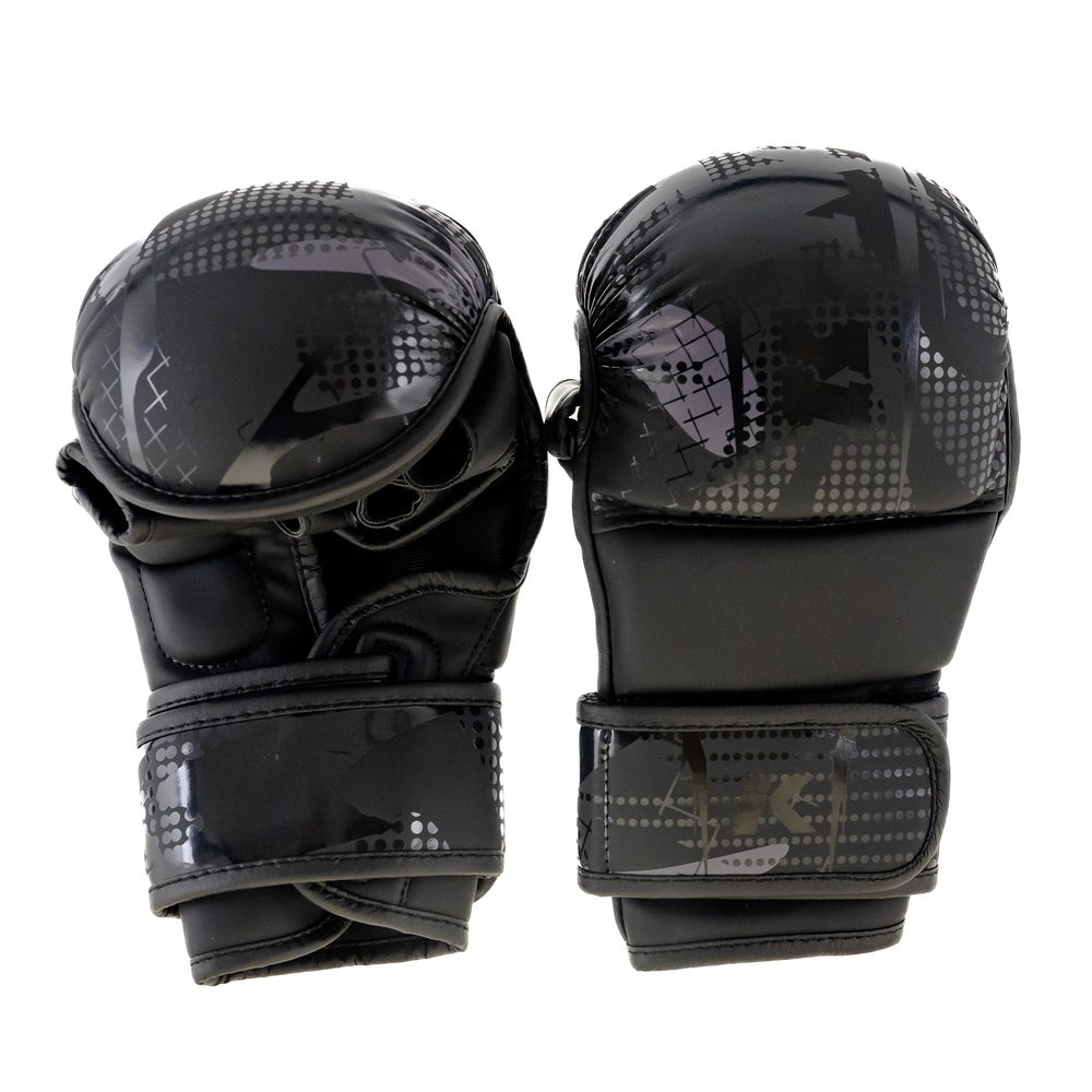 King Pro Boxing Shogun 1 – MMA-Sparringshandschuhe, schwarz
