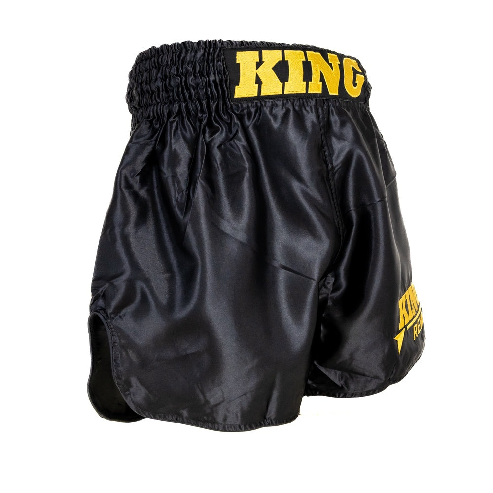 King Revo 2 Boxing Shorts – Black/Yellow, KPB-REVO-S-2