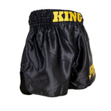 King Revo 2 Boxing Shorts – Black/Yellow, KPB-REVO-S-2