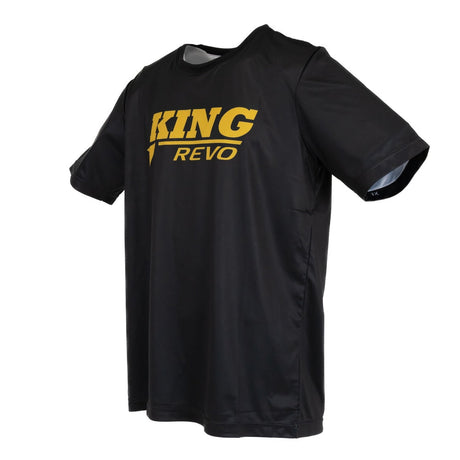 KING PRO BOXING Revo Series training T-shirt – black/gold