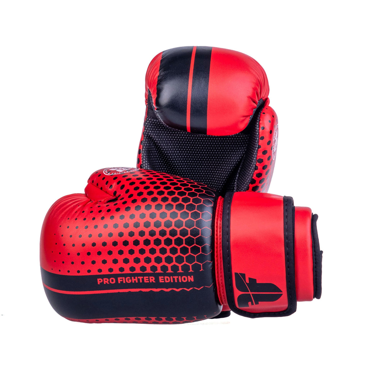 Fighter Open-Hand Gloves - red/black, OHF-HXGR-0203