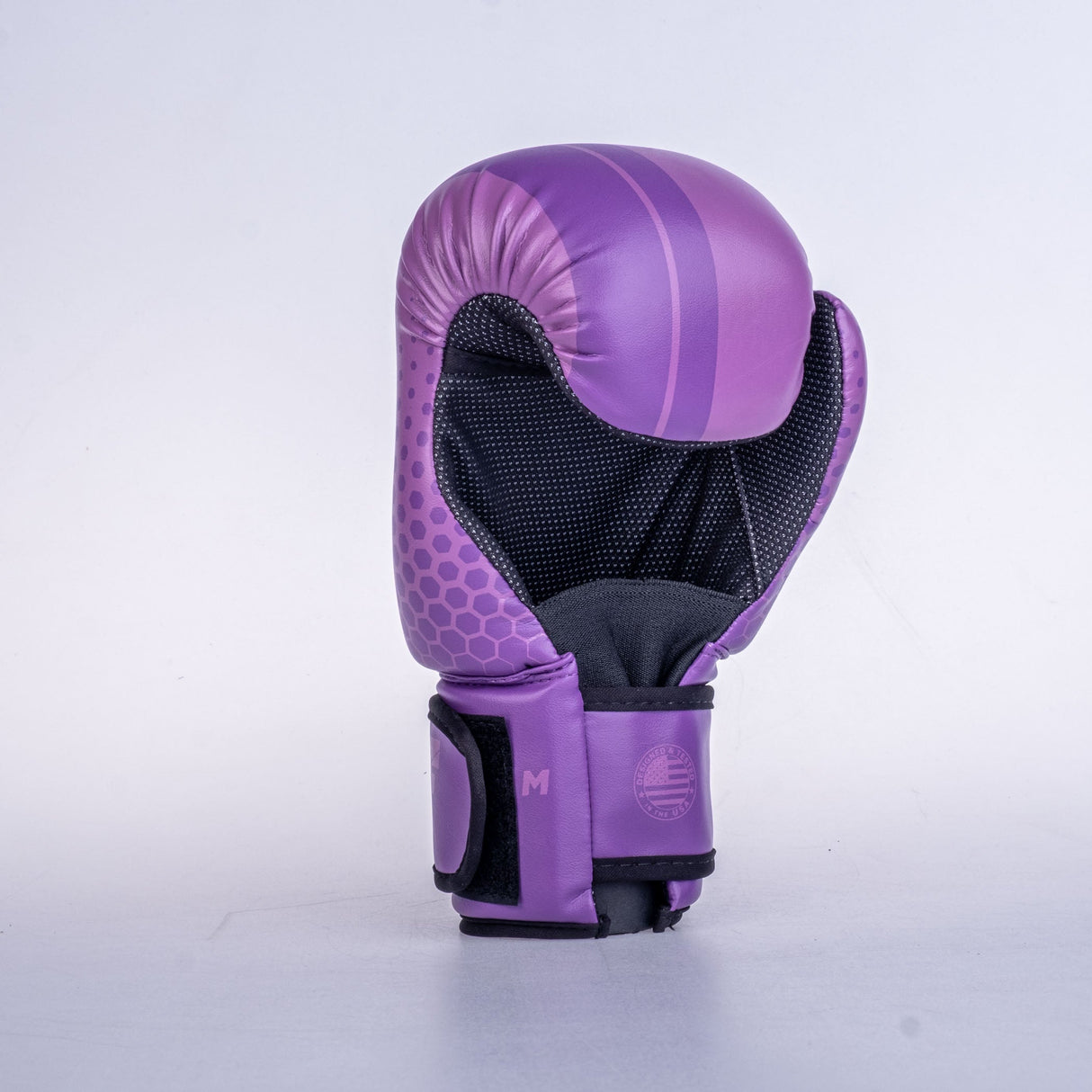 Fighter Open-Hand Gloves - purple, OHF-HXGR-1515