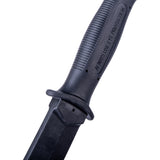 Long training rubber knife ESP, black