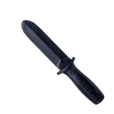Short training rubber knife ESP, black