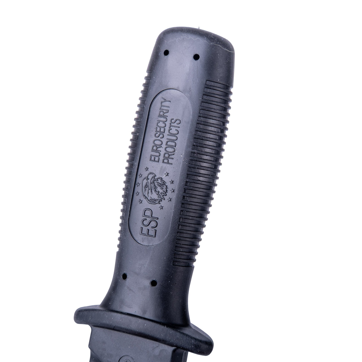 Short training rubber knife ESP, black