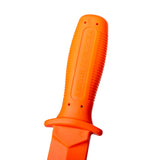 Kurzes Trainingsmesser aus Gummi, ESP, orange