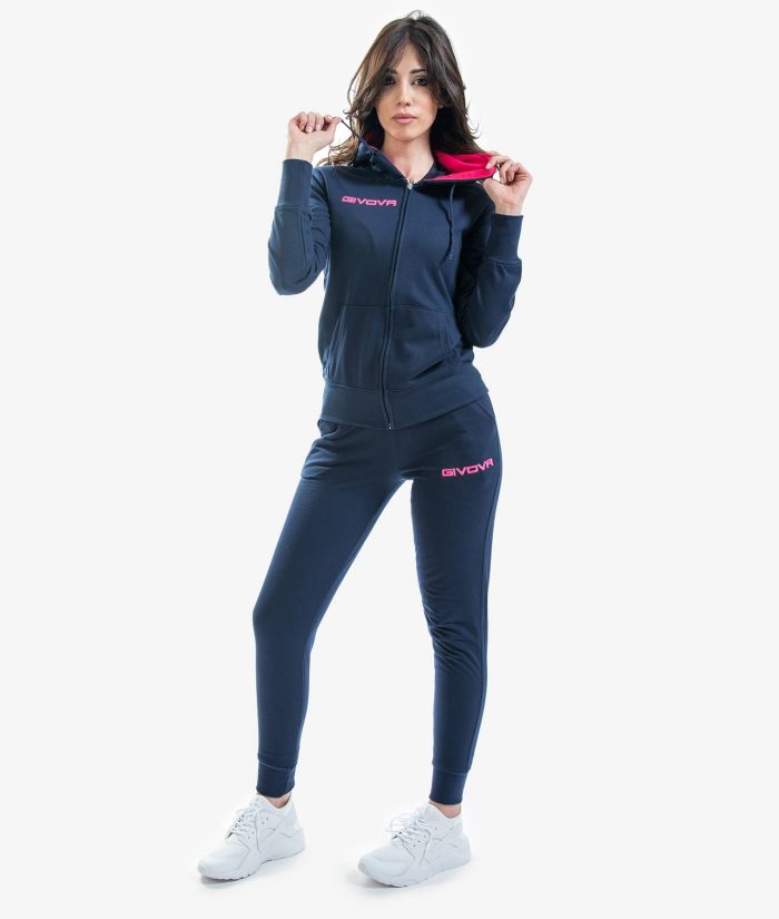 Givova Donna Track Situit - Blue/Pink, TR028