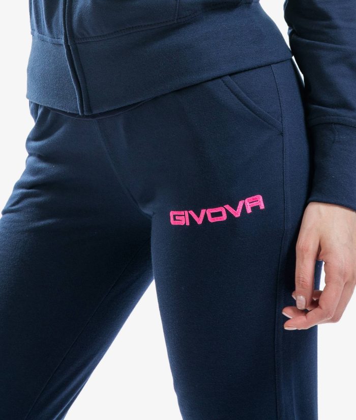 Givova Donna Track Situit - Blue/Pink, TR028