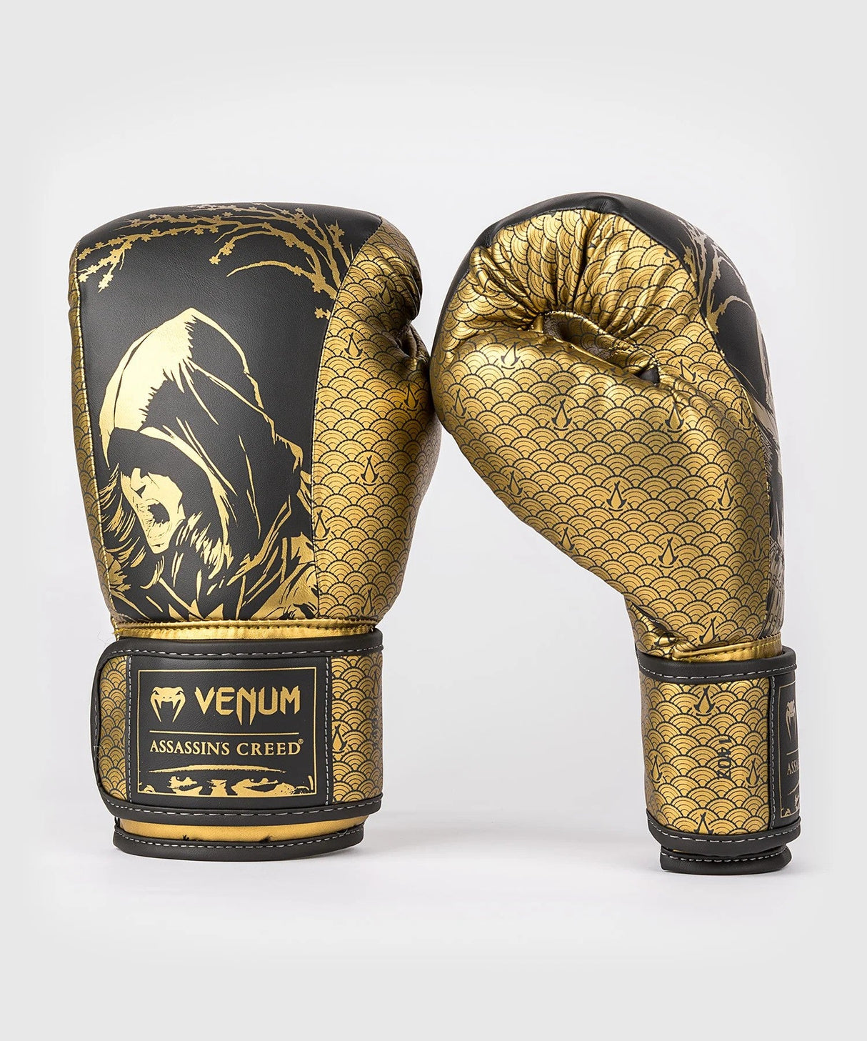Venum x Assassin’s Creed Shadows Boxing Gloves – Gold, VENUM-05679-126