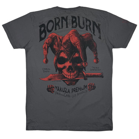 Yakuza Premium men's T-shirt – dark grey, YPS-3910