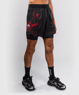 Venum Matupa Training Shorts – Black/Red, VENUM-06071-658