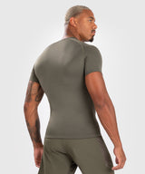Venum Contender Kurzarm-Rashguard – Khaki, VENUM-05160-015