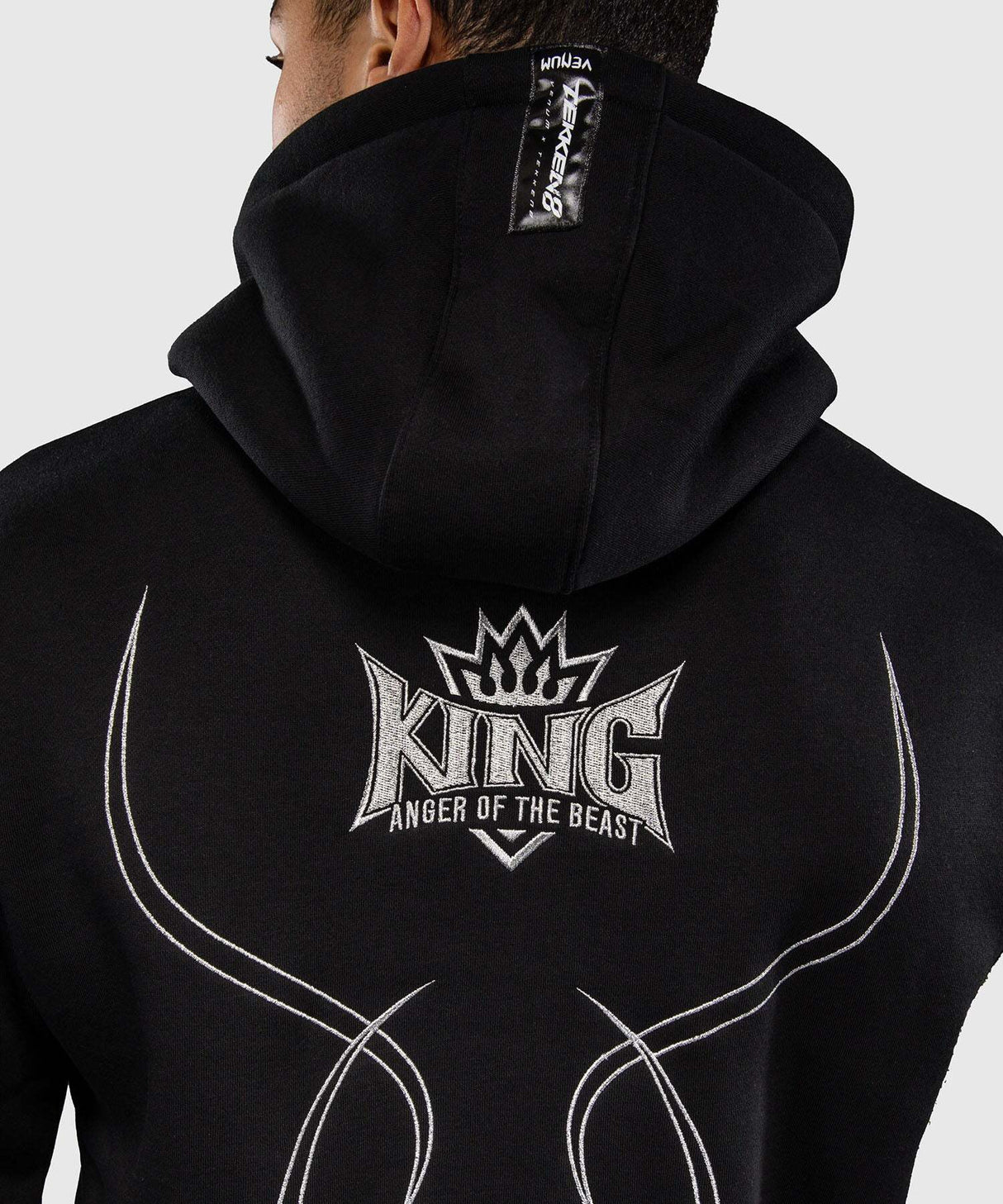 Venum x TEKKEN 8 Hoodie – Schwarz/Gelb – VENUM-06216-111