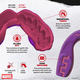 SAFEJAWZ Marvel X-Men Gambit Mouthguard – Pink, SJGambitA