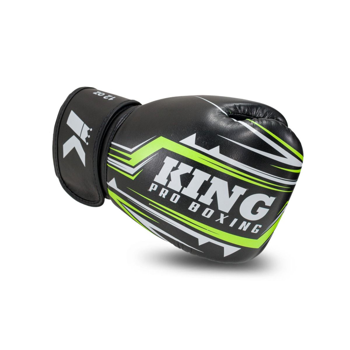 Guantes de boxeo King Pro Spartan 5 - Negro/Verde, KPB/BG Spartan 5