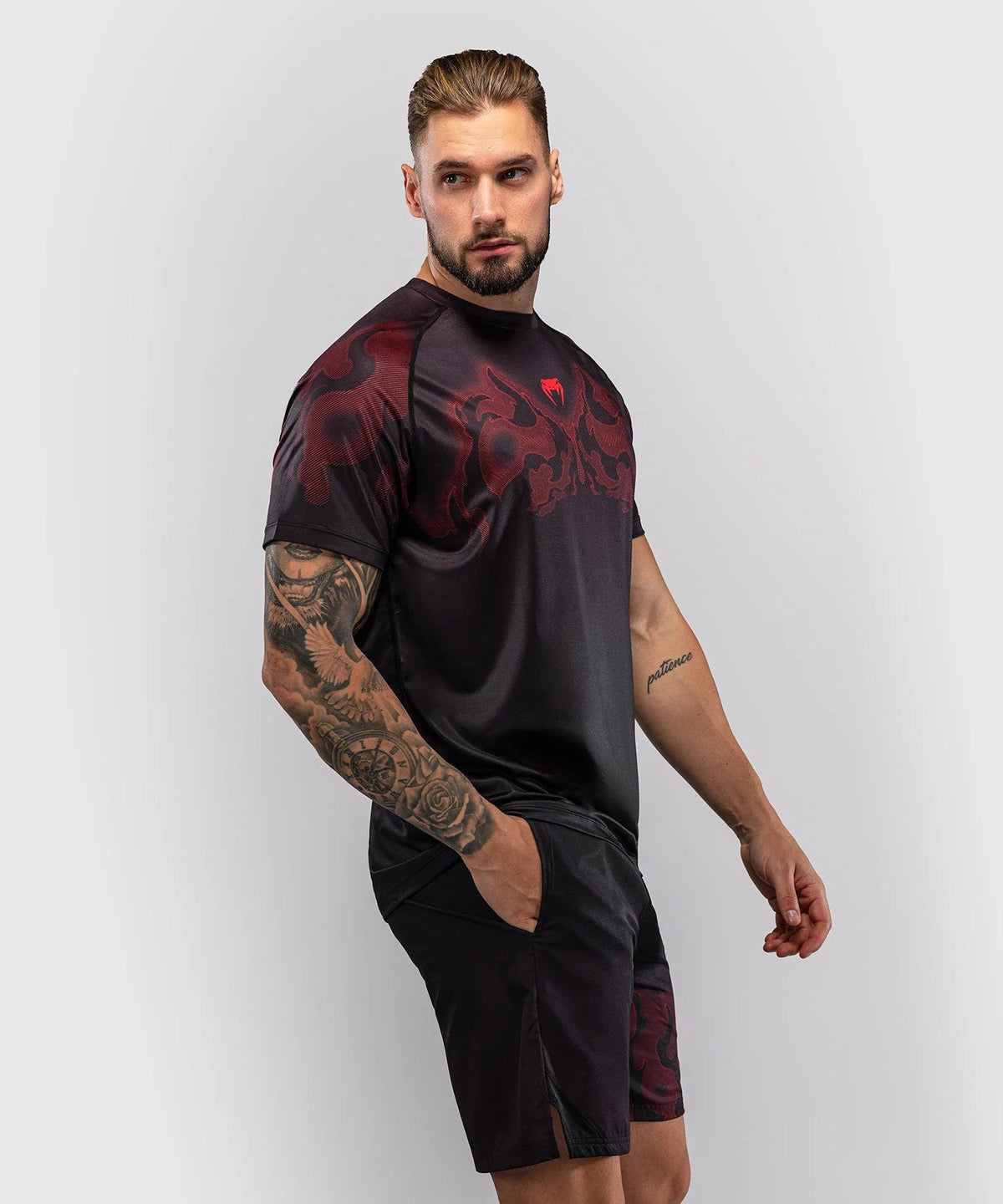 Venum Spectre Dry-Tech T-Shirt – Black/Red, VENUM-06308-100