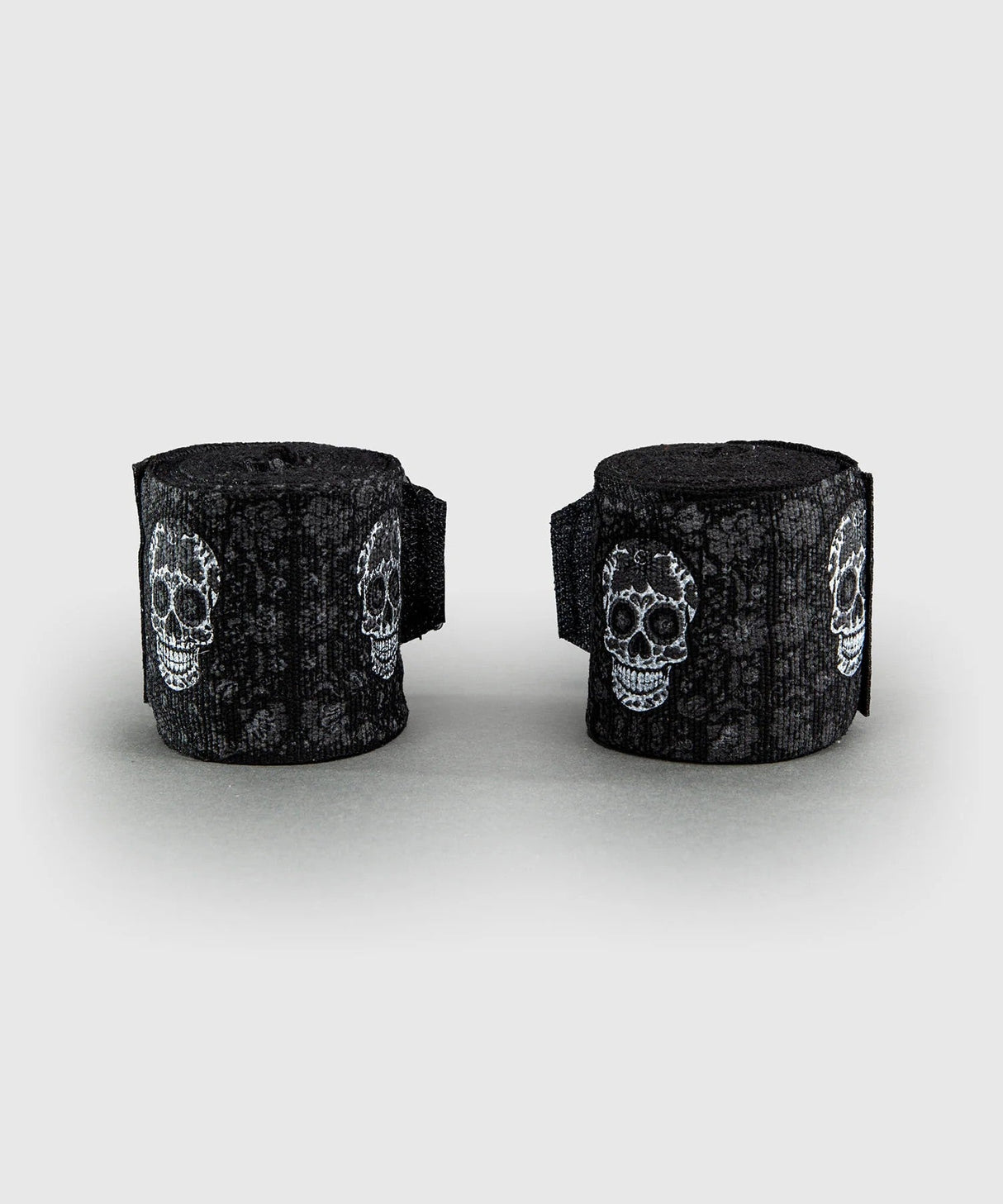 Venum Santa Muerte Hand Wraps – White/Black, VENUM-05957-108