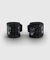 Venum Santa Muerte Hand Wraps – White/Black, VENUM-05957-108