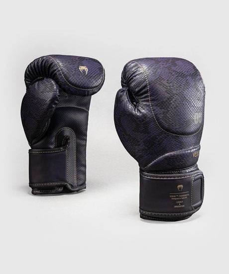 Guantes de boxeo Venum Impact Evo Scales – Morado oscuro, VENUM-05802-042