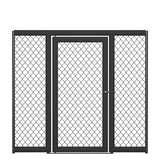 Panneau de cage MMA avec porte, CPD