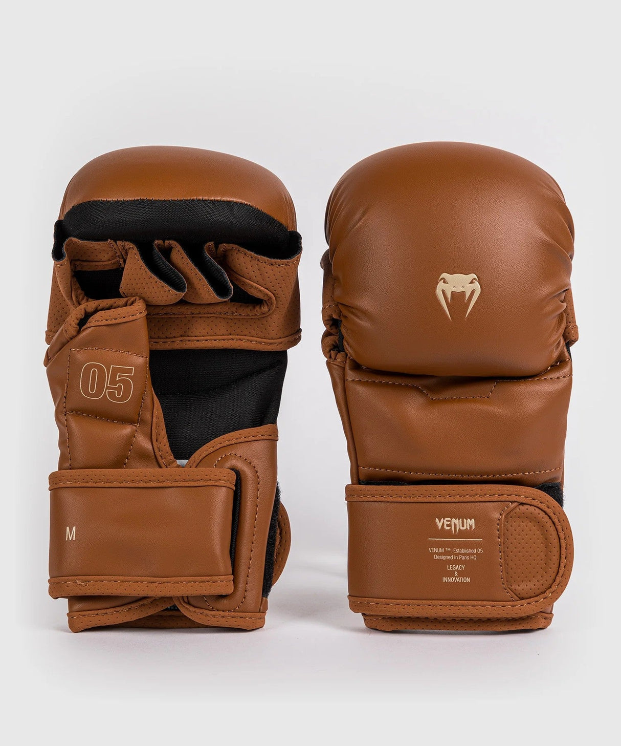 Venum Impact MMA Gloves - brown, VENUM-05065-058