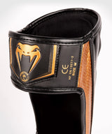 Venum Elite Evo Shin Guards - black/bronz, VENUM-04261-137