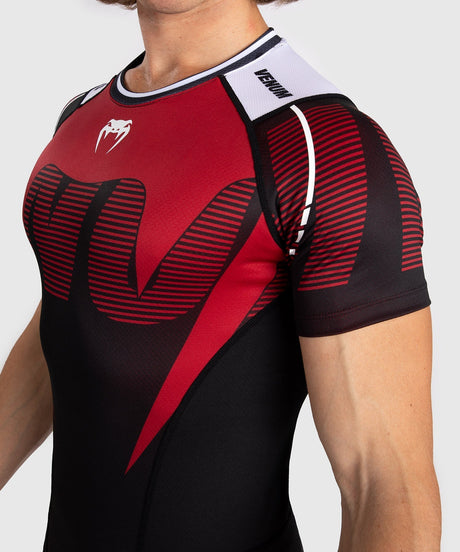 Venum Rashguard Adrenaline - black/red, VENUM-05176-100