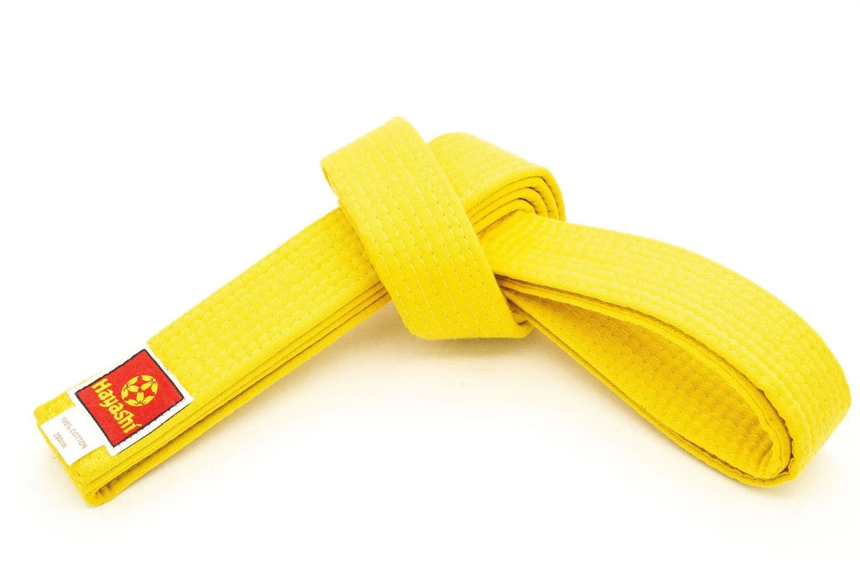 Hayashi Karate Belt - yellow, 050-22
