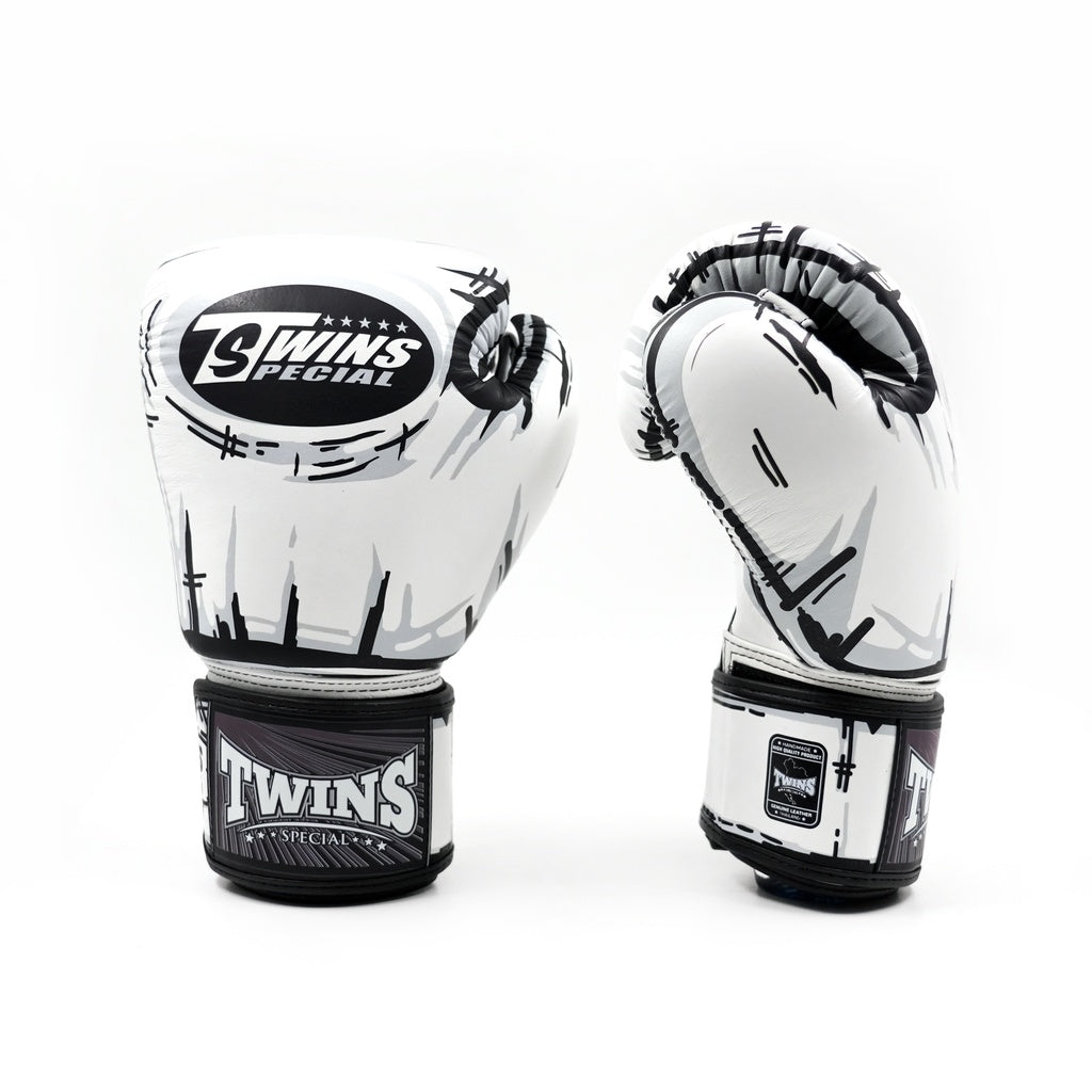 Twins Fantasy 3 Boxhandschuhe – Weiß/Schwarz, FBGVL 4