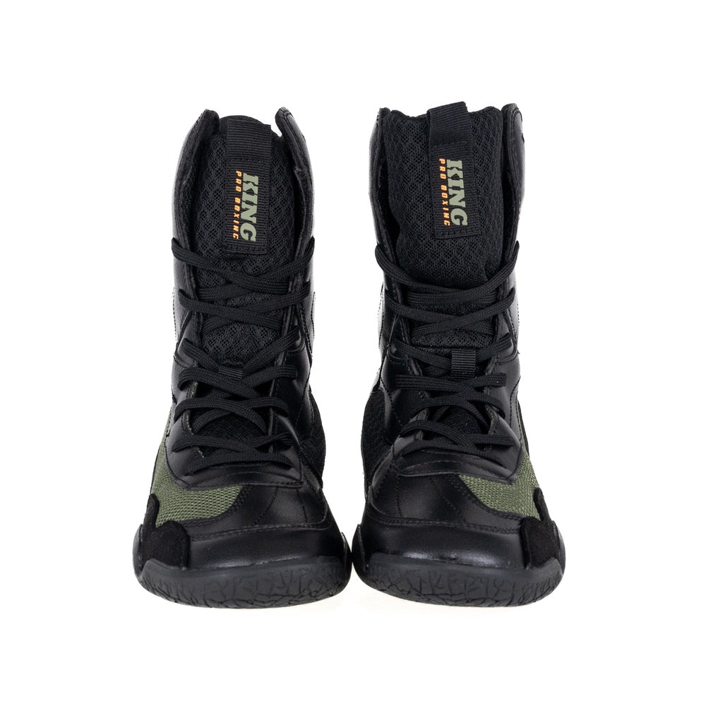 KING Boxschuhe Apex Pro 3 – Schwarz/Khaki