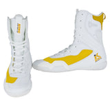 Chaussures de boxe King Apex Pro 2 – blanc/doré