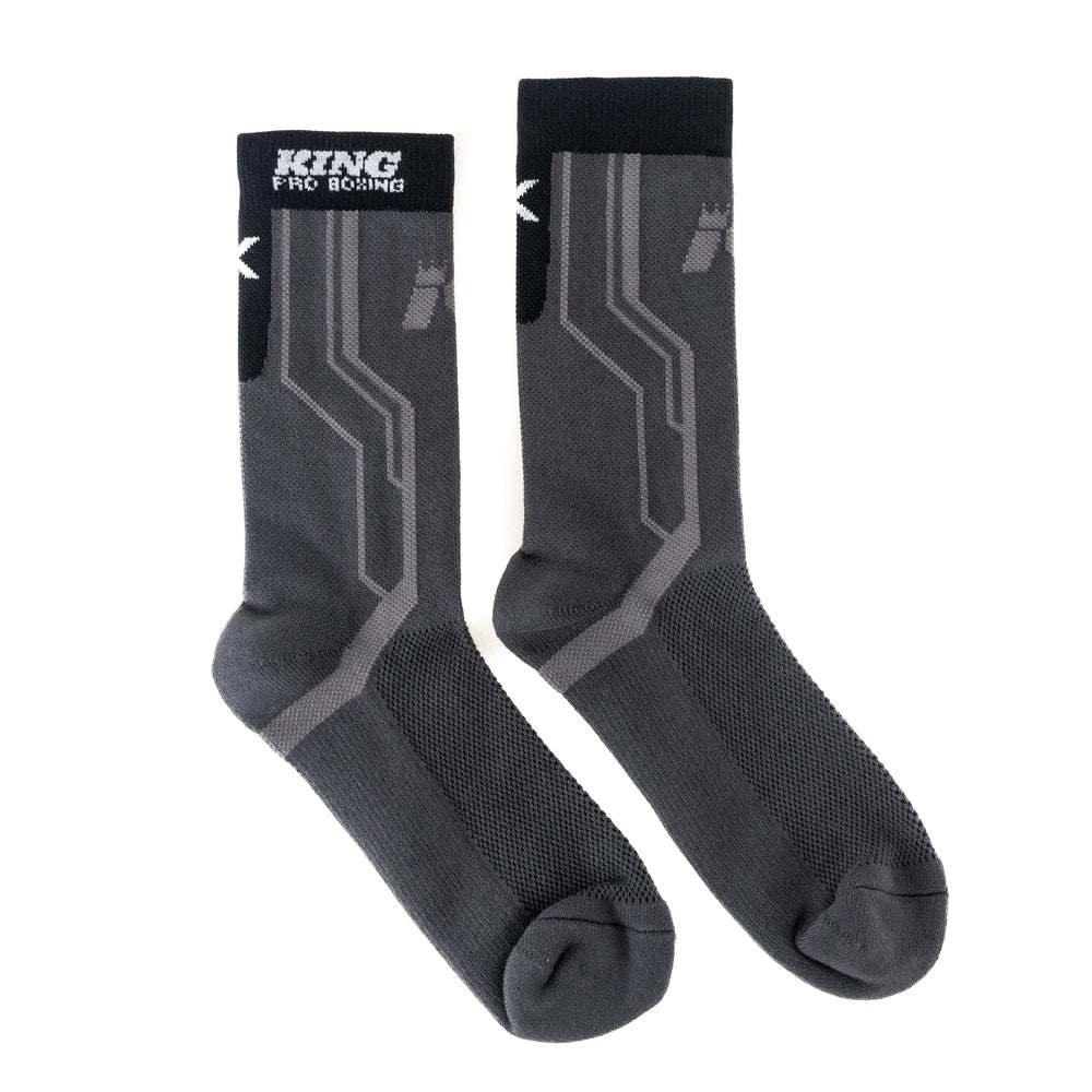 King Apex Socks for 1 – Black/Grey