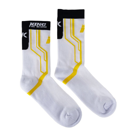 King Apex Socks for 2 – White/Gold