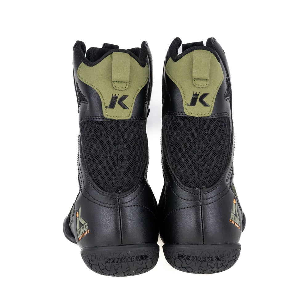 KING Boxschuhe Apex Pro 3 – Schwarz/Khaki