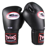 Guantes de boxeo Twins Special - negros, BGVF - view-2