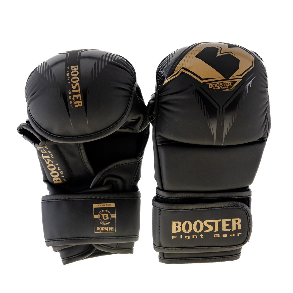 Guantes de sparring BOOSTER Bangkok 1 MMA – negro/dorado