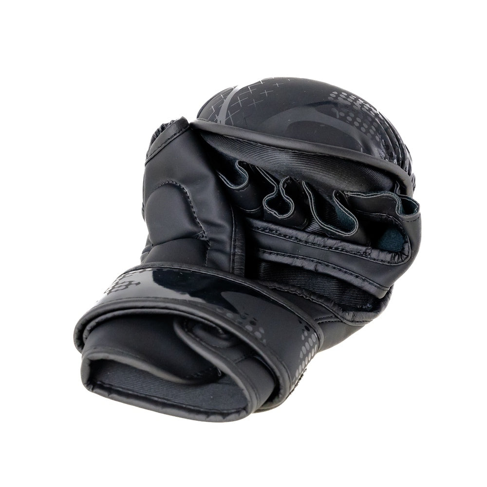 King Pro Boxing Shogun 1 – MMA-Sparringshandschuhe, schwarz
