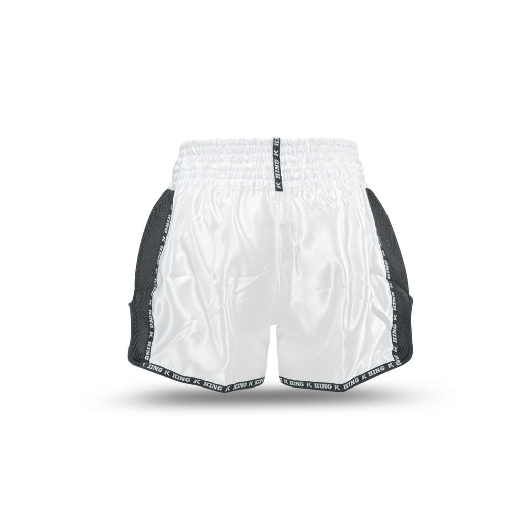King Bangkok 3 Boxing Shorts – White