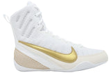 Boxerská OBUV Nike Machomai 3 - Bílá/Zlatá, Hf7333100