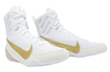 Boxerská OBUV Nike Machomai 3 - Bílá/Zlatá, Hf7333100