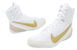 Boxerská OBUV Nike Machomai 3 - Bílá/Zlatá, Hf7333100