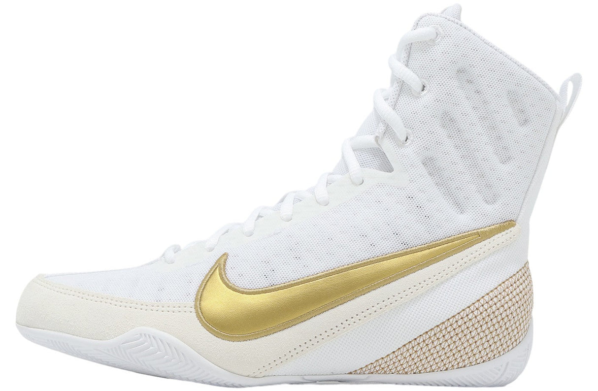 Boxerská OBUV Nike Machomai 3 - Bílá/Zlatá, Hf7333100