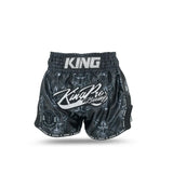 King Muay Thai Shorts Devil-Black, KPB-DiVil-1