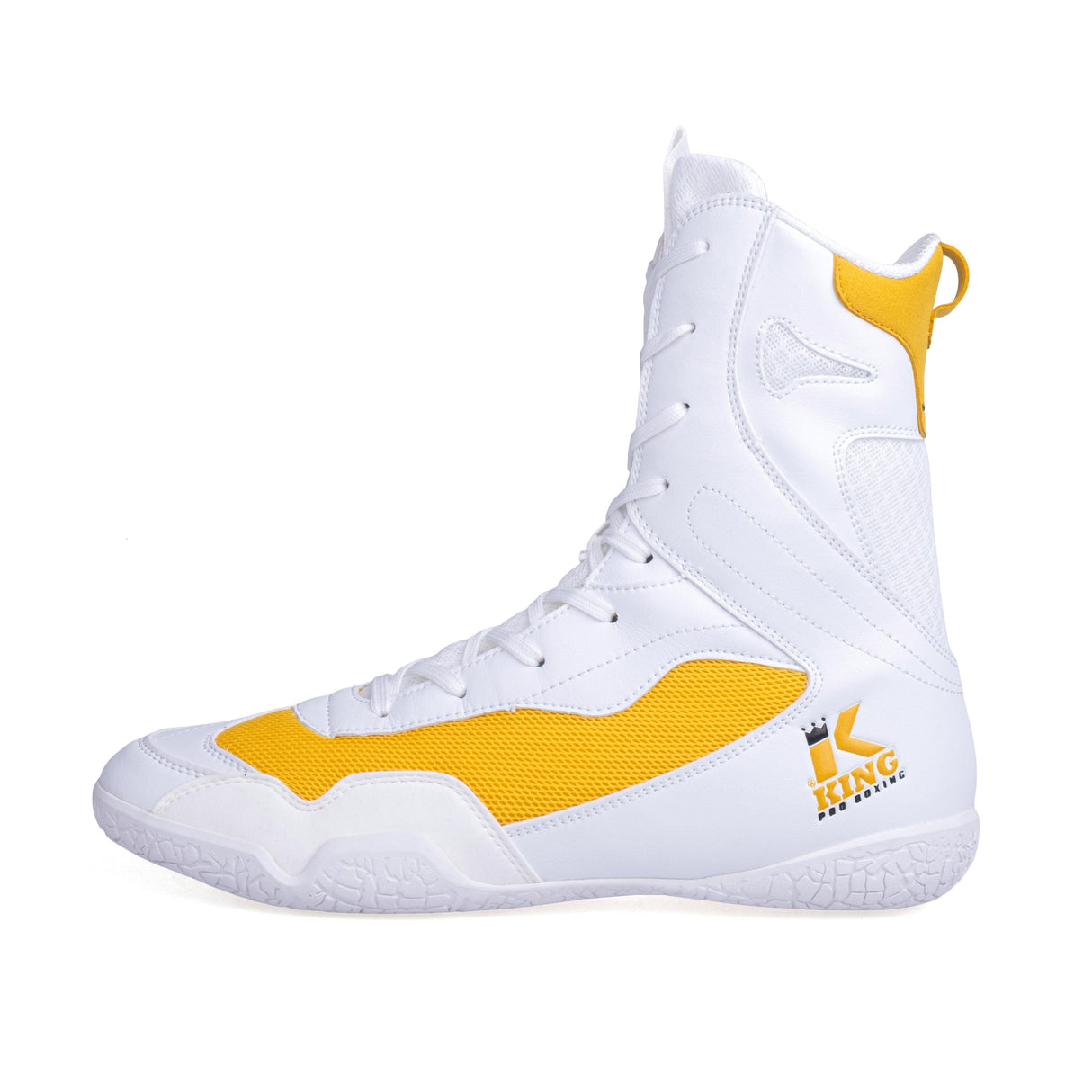 Chaussures de boxe King Apex Pro 2 – blanc/doré