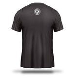 King Pro Boxing Training Shirt - Gray, KPB Logo Gray