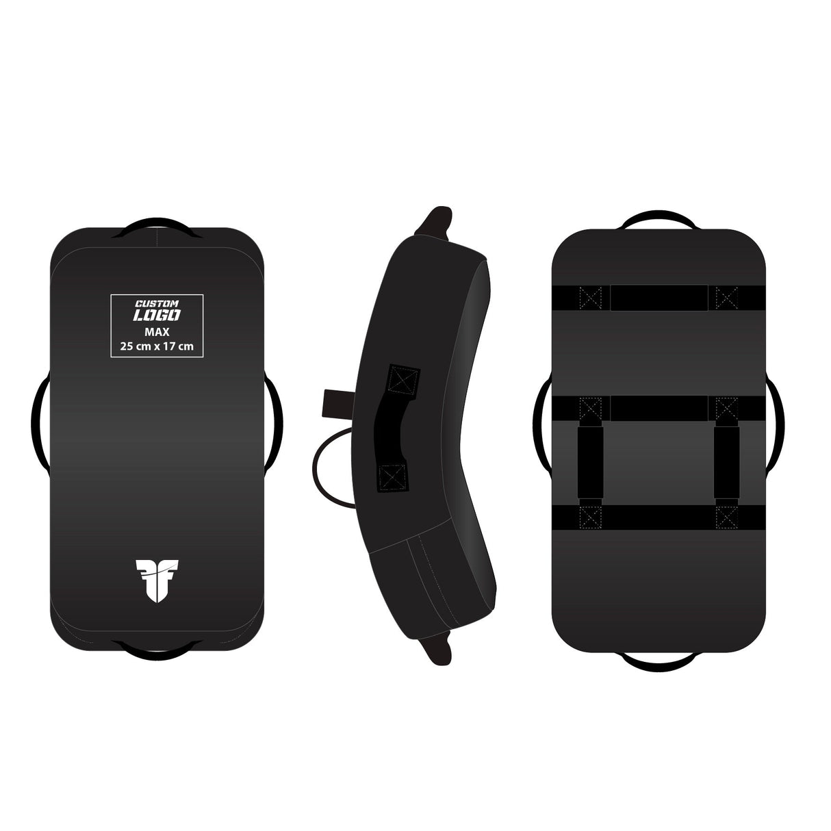 Fighter Shield - Multi empuñadura - logotipo personalizado